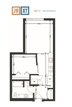 Urban 1x1 303 floor plan
